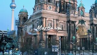 A Magical Winter in Germany ❄️🇩🇪 | Snowy Streets & Adorable Puppies 🐶