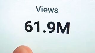 How make 61.9M youtube views -How much money
