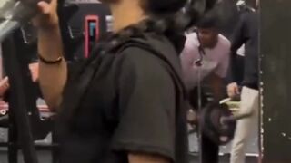 Gym workout hot girl