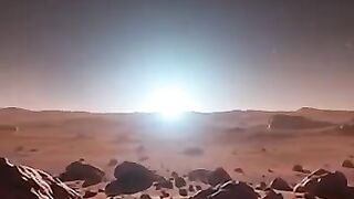 Mars’ Blue Sunset: Why Does the Sun Turn Blue?