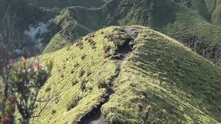The most beautiful mountain in Central Java, Indonesia.