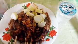 Sate tradisional food from indonesia