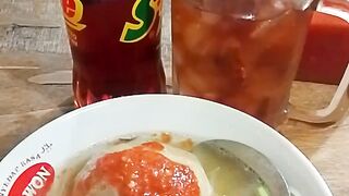 Bakso popular food from indonesia