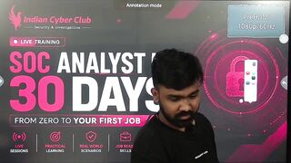 SOC Analyst L1 Full Course (Day 1) Free Job Ready Cyber Security Live Training