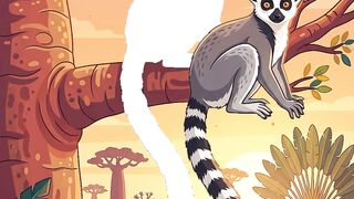 Lemur Perfect Pause Challenge 🐒🎯