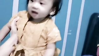My Life With You Is Truly Wonderful - Baby Girl Dancing in Traditional Dress