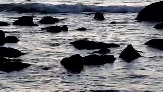 The Breathtaking Sunset at Pathor Rani Beach