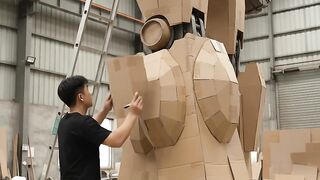 Making a Robot from Cardboard