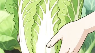 Cozy Anime Countryside 🌧️ Harvesting Fresh Vegetables & Cooking a Delicious Meal | Relaxing ASMR