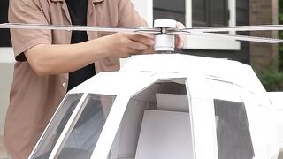 Making a Helicopter from Paper