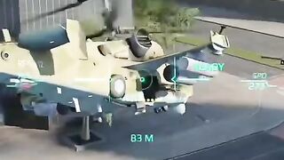 MWT Tank Battles, Ka-52 Alligator close quarters combat.