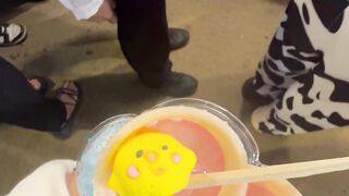 Cute food in festival