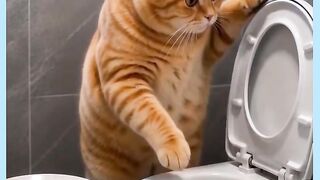 VEJÁ A ONDE GATO VAI LAVAR OS PRATOS