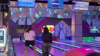 We Played Bowling in the WEIRDEST Way 😂🎳