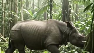 The Javan Rhino 🦏 | One of the Rarest Animals on Earth!