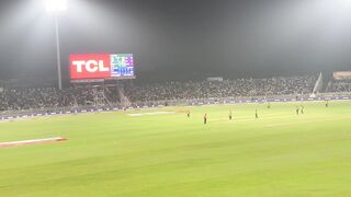 Last night match live from stadium