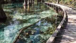A Magical Forest Walk with a Beautiful Green Parrot 🦜🌲 | Nature’s Hidden Paradise