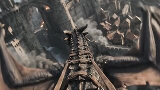 😯😯❄️ POV Ice Dragon Flight Through a Frozen Canyon 🐉