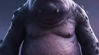 Raizaan fight a monster