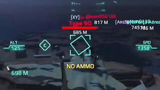 MWT Tank Battles, F-15 SE Silent Eagle GPU-38 GDAM.
