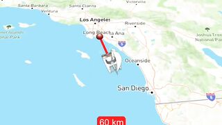 Los Angeles to Puerto Vallarta Cruise - 2339 KM Journey Down the Mexican Riviera