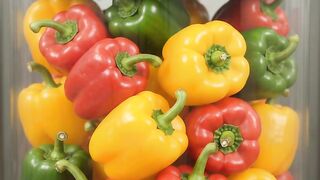 Bell pepper vs. hydraulic press