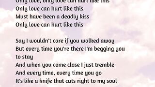 Only love can hurt like this by paloma faith