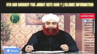 Kya Har Darakht Par Jinnat Hote Hain Islamic information