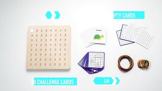 Material Array Block Geo Board –