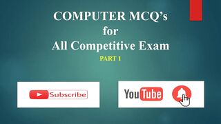 COMPUTER MCQ’s for All Competitive Exam || Part 1 || Edu+