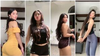 Cute Philippine girl Arda Freshe dance in TikTok #11