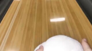 Cat Jumping on Chair