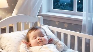 Peaceful Sleeping Baby 🌙 Soft Music Box Lullaby for Bedtime Relaxation