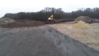 Excavator machine executed action 🔥🔥🔥