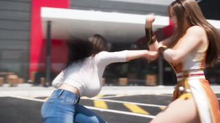 Fighter vs  Miss lili