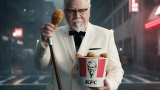 kFC vs McDonald  fingters brutality