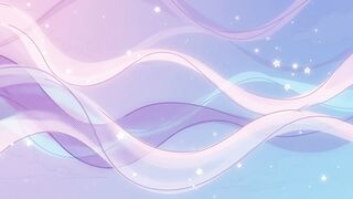 Pastel Aurora Gradient Mesh Loop Background in Manga Style