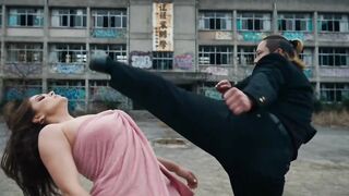 Barbie vs genji in the school