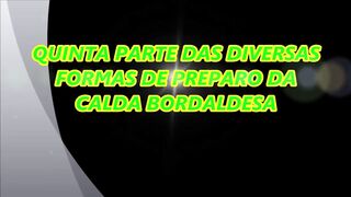 574 ) preparo da calda bordalesa quinta parte