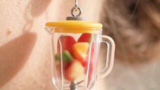 What if your earring could actually make juice?! 🧃✨