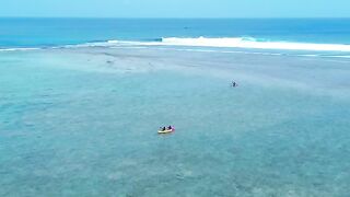 Small boat at the sea