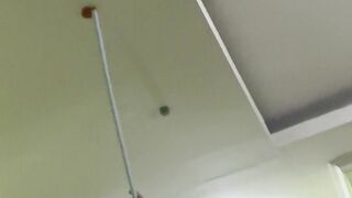 Trying to Clean the Ceiling and Regretting It Immediately! 😂