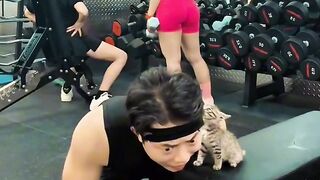 Cat Reacts to Owner's Singing!