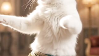 Cute cat couple dance 😍
