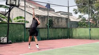 Tennis serve