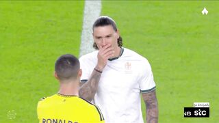 Ronaldo did opposite of what Messi did. Watch