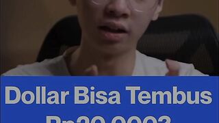 Dollar bisa mencapai Rp20.000ribu