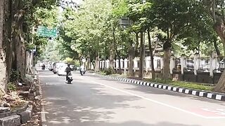 Road in the city