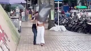 She Never Saw This Prank Coming! 😂💨