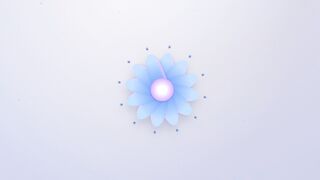 Bluebell Clock Minimalist Animation